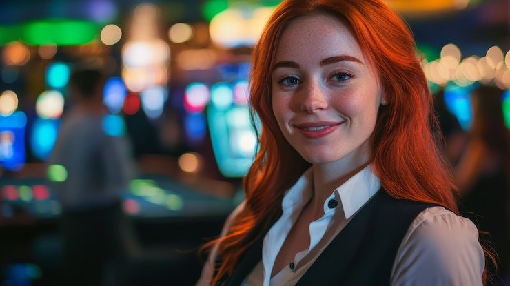 Pengguna membaca aturan VIP melalui ponsel